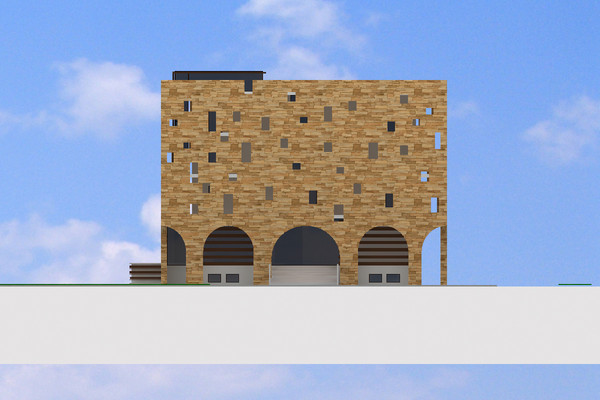 hotel museum 3d model - Hotel and Museum by studiorender